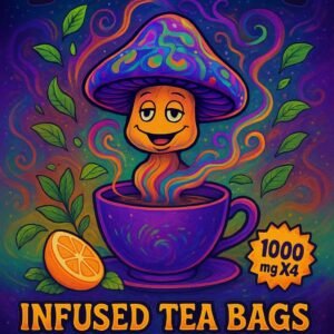 infused tea ginger peach 4000mg